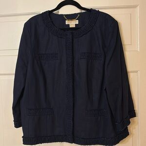Michael Kors jacket, 20W, navy blue